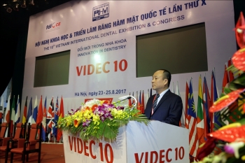 LẾ KHAI MẠC HỘI NGHỊ KHOA HỌC & TRIỂN LÃM QUỐC TẾ RĂNG HÀM MẶT LẦN THỨ X/ VIDEC 10